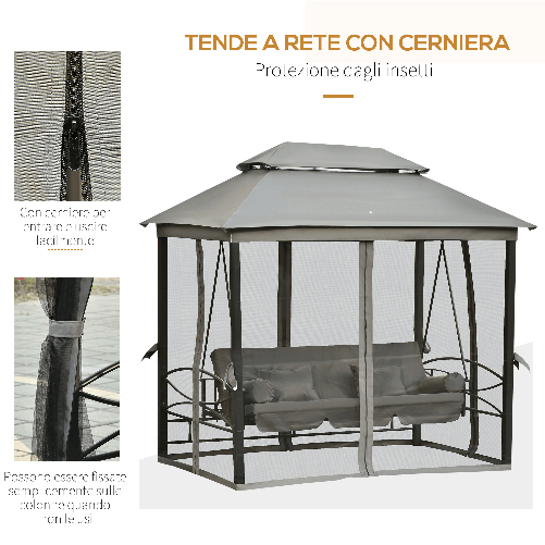 Outsunny-Dondolo-da-Giardino-3-Posti-Lettino-e-Gazebo-Design-3-in-1-con-Tettuccio-256x172x248-cm-Grigio-Scuro