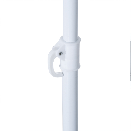 Outsunny-Ombrellone-da-Spiaggia-e-da-Giardino-2x2-m-con-Tenda-in-Poliestere-e-Metallo-Verde-e-Bianco