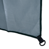Outsunny-Ombrellone-da-Spiaggia-e-da-Giardino-2x2-m-con-Tenda-in-Poliestere-e-Metallo-Verde-e-Bianco