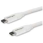 StarTech.com Cavo USB-C a USB-C 5A PD - M/M - Bianco - 4m - USB 2.0 - Conforme USB-IF