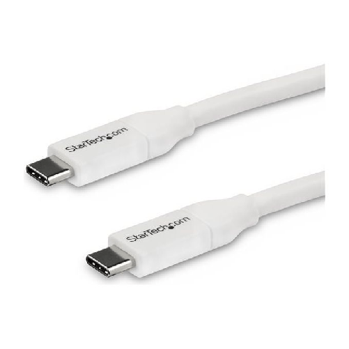 StarTech.com-Cavo-USB-C-a-USB-C-5A-PD---M-M---Bianco---4m---USB-2.0---Conforme-USB-IF