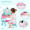 HOMCOM-Set-2-in-1-da-32pz-per-Bambine-3-6-Anni-Tavolo-per-Trucco-con-Accessori-e-Pianoforte-49-5x23x66-cm-Blu-e-Rosa