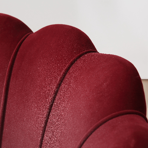 HOMCOM-Poltrona-Vintage-di-Design-in-Velluto-Rosso-Scuro-Poltroncina-da-Camera-con-Schienale-Alto-76x67x74cm