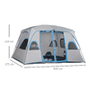 Outsunny-Tenda-da-Campeggio-4-8-Posti-con-2-Stanze-e-Finestre-Anti-UV-e-Impermeabile-Grigia