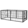 PawHut-Recinto-per-Cani-di-piccola-taglia-con-6-pannelli-per-esterni-e-Interni-82-5-150x79x61cm-Metallo