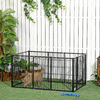 PawHut-Recinto-per-Cani-di-piccola-taglia-con-6-pannelli-per-esterni-e-Interni-82-5-150x79x61cm-Metallo