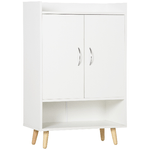 HOMCOM-Mobile-Scarpiera-Salvaspazio-in-Legno-Bianco-con-Ripiano-Aperto-Armadio-Scarpiera-di-Design-per-Ingresso-60x30x92cm