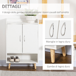 HOMCOM-Mobile-Scarpiera-Salvaspazio-in-Legno-Bianco-con-Ripiano-Aperto-Armadio-Scarpiera-di-Design-per-Ingresso-60x30x92cm