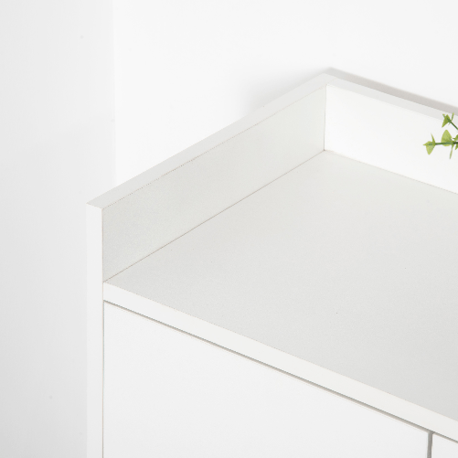 HOMCOM-Mobile-Scarpiera-Salvaspazio-in-Legno-Bianco-con-Ripiano-Aperto-Armadio-Scarpiera-di-Design-per-Ingresso-60x30x92cm