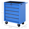 HOMCOM--Carrello-da-Officina-con-5-Cassetti-Portautensili-da-Lavoro-67-5x33x77cm