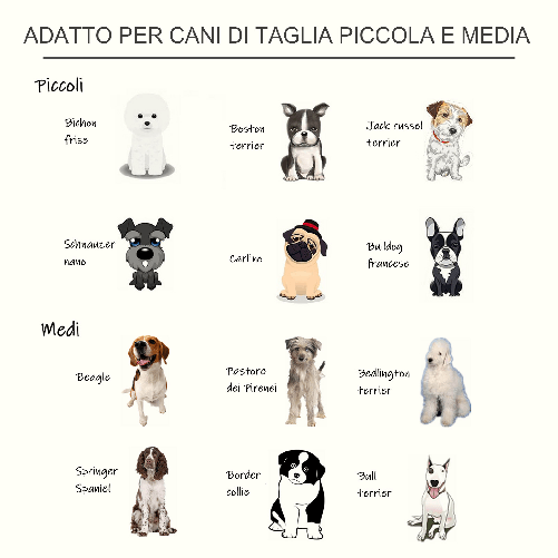 Pawhut-Ciotola-Rialzata-per-Cani-in-Acciaio-Inossidabile-Base-in-Legno-MDF-con-2-Piatti