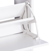 HOMCOM-Mobile-per-Ingresso-in-Legno-Set-3-Pezzi-con-Scarpiera-Appendiabiti-e-Specchio-80x27x46-5cm---Bianco