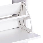 HOMCOM-Mobile-per-Ingresso-in-Legno-Set-3-Pezzi-con-Scarpiera-Appendiabiti-e-Specchio-80x27x46-5cm---Bianco