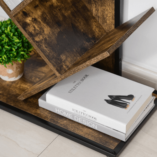 HOMCOM-scaffale-libreria-design-scaffale-in-legno-ad-Albero-in-Stile-Industriale-con-10-Ripiani-Color-Legno