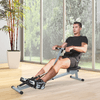 HOMCOM-Vogatore-Professionale-a-Tiraggio-Centrale-per-Allenamento-da-Casa-Salvaspazio-con-Display-130-x-47-5-x-67cm