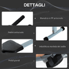 HOMCOM-Vogatore-Professionale-a-Tiraggio-Centrale-per-Allenamento-da-Casa-Salvaspazio-con-Display-130-x-47-5-x-67cm