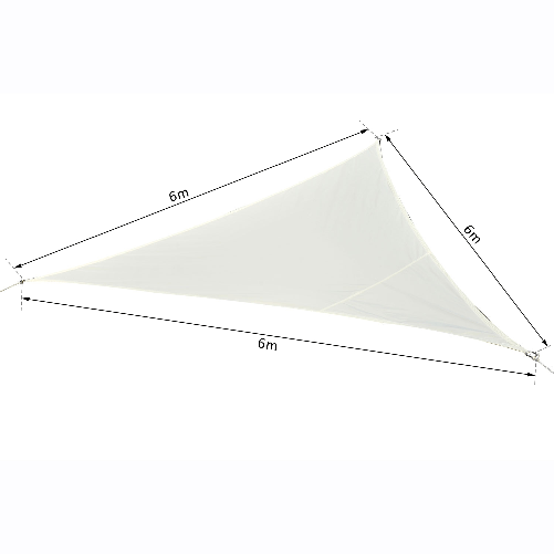 Outsunny-Vele-telo-parasole-triangolare-vele-ombreggianti-per-giardinocasabalconefesta-e-all-aperto-crema-6x6x6m
