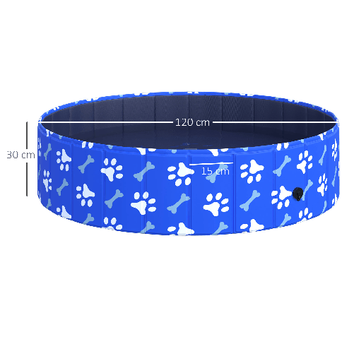 PawHut-Piscina-Rigida-per-Cani-Taglia-Media-65kg-in-Plastica-Dura-e-Antiscivolo-per-Giardino-o-Interni-Blu--120x30cm