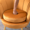 HOMCOM-Poltrona-Vintage-di-Design-in-Velluto-Giallo-Poltroncina-da-Camera-con-Schienale-Alto-76x67x74cm