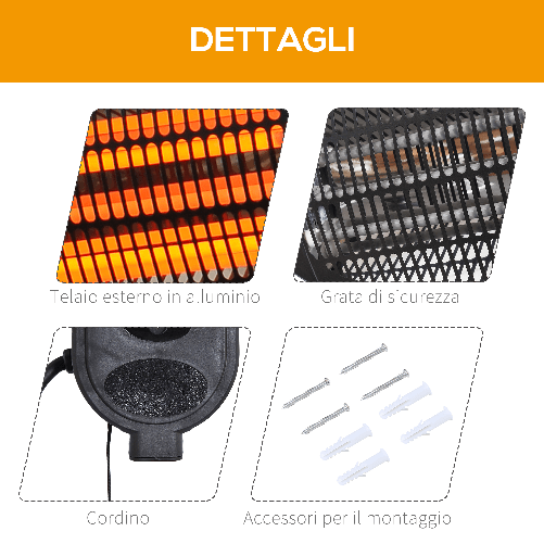 Outsunny-Lampada-Riscaldante-a-Parete-per-Esterni-2000W-in-Alluminio-Nero