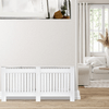 HOMCOM-Copritermosifone-in-Legno-MDF-Bianco-172x19x81cm