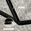 HOMCOM-Tavolino-da-Salotto-Moderno-con-Piano-Effetto-Marmo-e-Struttura-in-MDF-e-Acciaio-81x70x51-2-cm-Nero