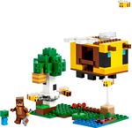 LEGO-21241-Minecraft-Il-Cottage-dell’Ape-Modellino-da-Costruire-della-Fattoria-con-Bimbo-Zombie-e-Animali-Giocattolo-Idea-Regalo-di-Compleanno-per-Bambini-Ragazzi-e-Ragazze