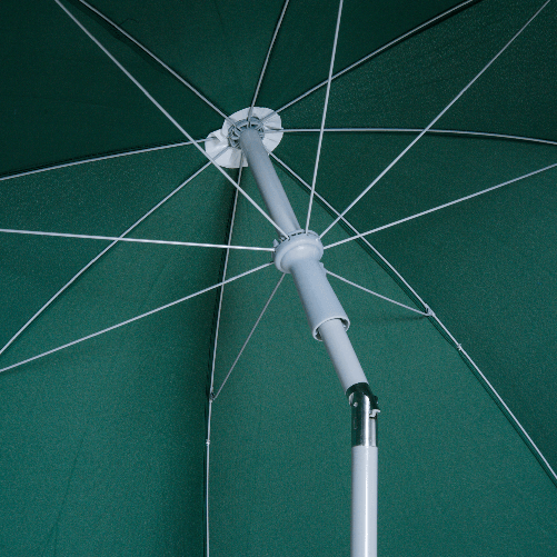 Outsunny-Ombrellone-da-Esterni-2x2-3-m-Portatile-e-con-Tettuccio-Inclinabile-in-Poliestere-Verde-Scuro