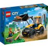 LEGO-60385-City-Scavatrice-per-Costruzioni-Escavatore-Giocattolo-con-Minifigure-Giochi-per-Bambini-e-Bambine-da-5-Anni-Idea-Regalo-di-Compleanno