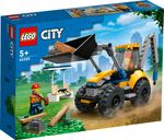 LEGO-60385-City-Scavatrice-per-Costruzioni-Escavatore-Giocattolo-con-Minifigure-Giochi-per-Bambini-e-Bambine-da-5-Anni-Idea-Regalo-di-Compleanno