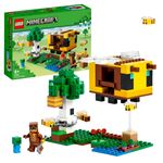 LEGO-21241-Minecraft-Il-Cottage-dell’Ape-Modellino-da-Costruire-della-Fattoria-con-Bimbo-Zombie-e-Animali-Giocattolo-Idea-Regalo-di-Compleanno-per-Bambini-Ragazzi-e-Ragazze