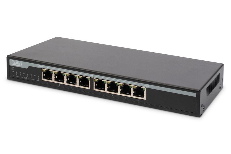 Switch-Rete-Poe-8-Porte-10-100-1000-Gigabit-Digitus