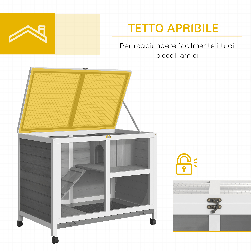 PawHut-Conigliera-in-Legno-a-2-Piani-con-Casetta-Rampa-e-Vassoio-Estraibile-91-5x53-3x73cm