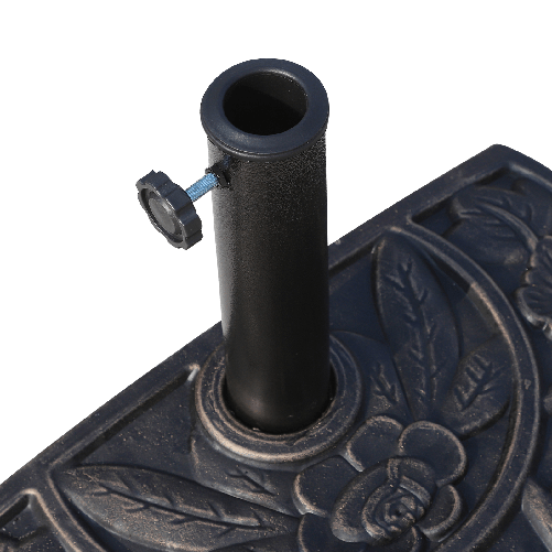 Outsunny-Base-per-Ombrellone-in-Resina-Regolabile-con-Manopola-9-kg--50x31x32cm