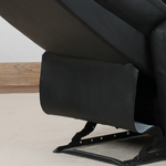 HOMCOM-Poltrona-Relax-Reclinabile-Regolabile-ed-Ergonomica-in-Ecopelle-con-Imbottitura-per-Casa-e-Ufficio-65x92x100-cm-Nera