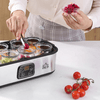 HOMCOM-Yogurtiera-Elettrica-30W-con-8-Vasetti-Inclusi-Timer-1-48-Ore-e-Temperatura-Regolabile-20-50-C-36x18-8x14cm-Argento
