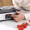 HOMCOM-Yogurtiera-Elettrica-30W-con-8-Vasetti-Inclusi-Timer-1-48-Ore-e-Temperatura-Regolabile-20-50-C-36x18-8x14cm-Argento