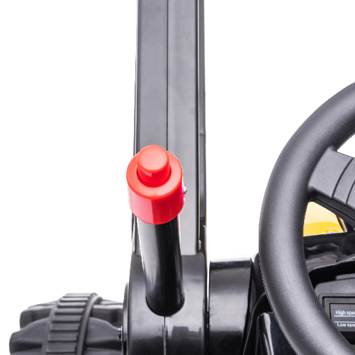 HOMCOM-Escavatore-Cavalcabile-per-Bambini-3-5-Anni-Ruspa-Giocattolo-a-Batteria-6V-con-Suoni-e-Luci-Velocita-1-5-2-5-km-h-132cmx62cmx65cm-Giallo