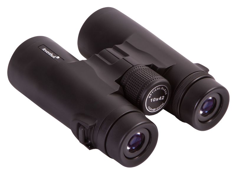 Levenhuk-Karma-BASE-10x42-binocolo-A-tetto-Nero