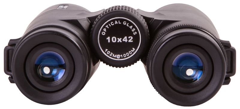 Levenhuk-Karma-BASE-10x42-binocolo-A-tetto-Nero