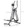 HOMCOM--Air-Walker-Cross-Trainer-per-Fitness-Allenamento-a-Casa-con-Display-Nero