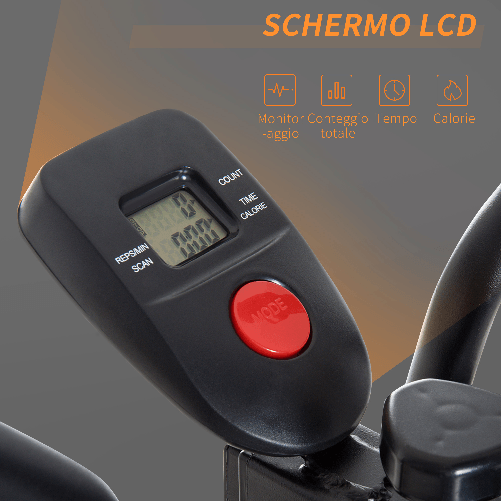 HOMCOM--Air-Walker-Cross-Trainer-per-Fitness-Allenamento-a-Casa-con-Display-Nero