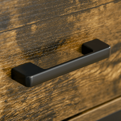 HOMCOM-Scrivania-Pc-con-Scaffale-e-Cassetti-in-Legno-Truciolato-e-Acciaio-140x50x110cm