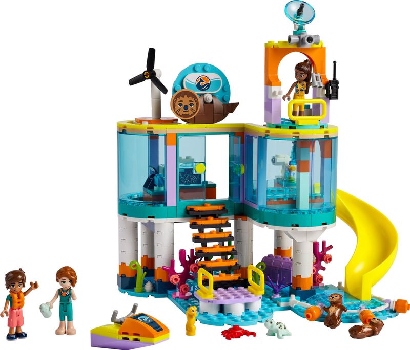 LEGO-Friends-41736-Centro-di-Soccorso-Marino-Set-Veterinario-Giocattolo-per-la-Cura-degli-Animali-Giochi-per-Bambini-7-