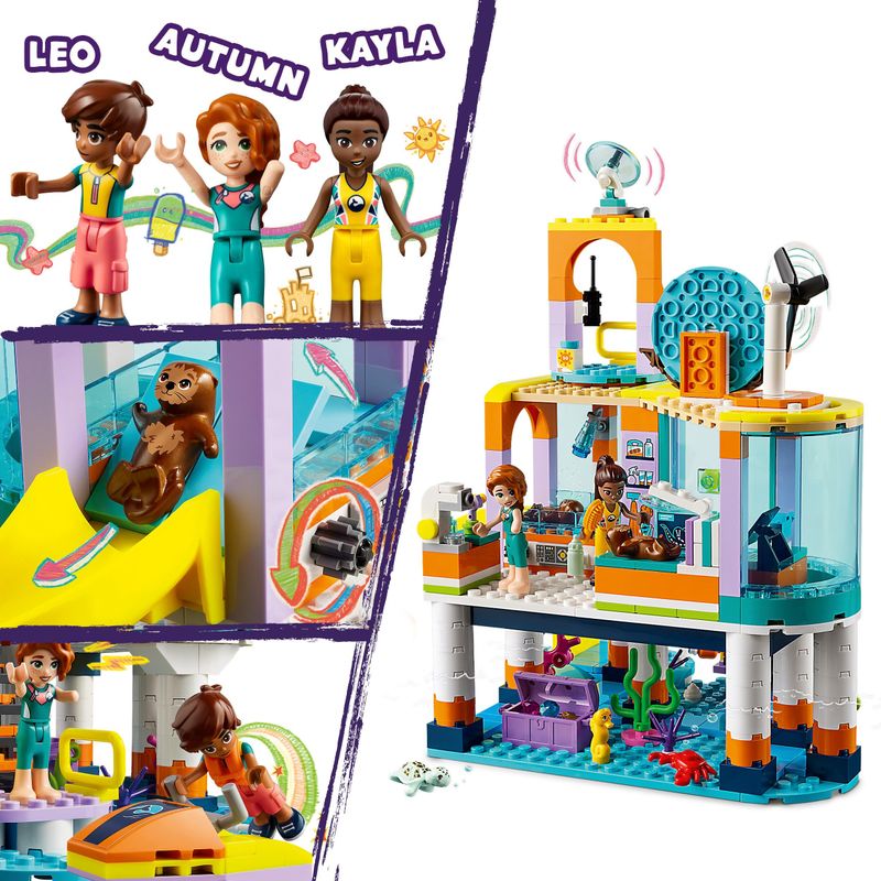 LEGO-Friends-41736-Centro-di-Soccorso-Marino-Set-Veterinario-Giocattolo-per-la-Cura-degli-Animali-Giochi-per-Bambini-7-