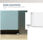 HOMCOM-Porta-Scorrevole-Interna-in-Vetro-Smerigliato-e-Satinato-con-Binario-B3-in-Alluminio-per-Bagno-Cucina-Studio-Vetro-205x-90x-08cm