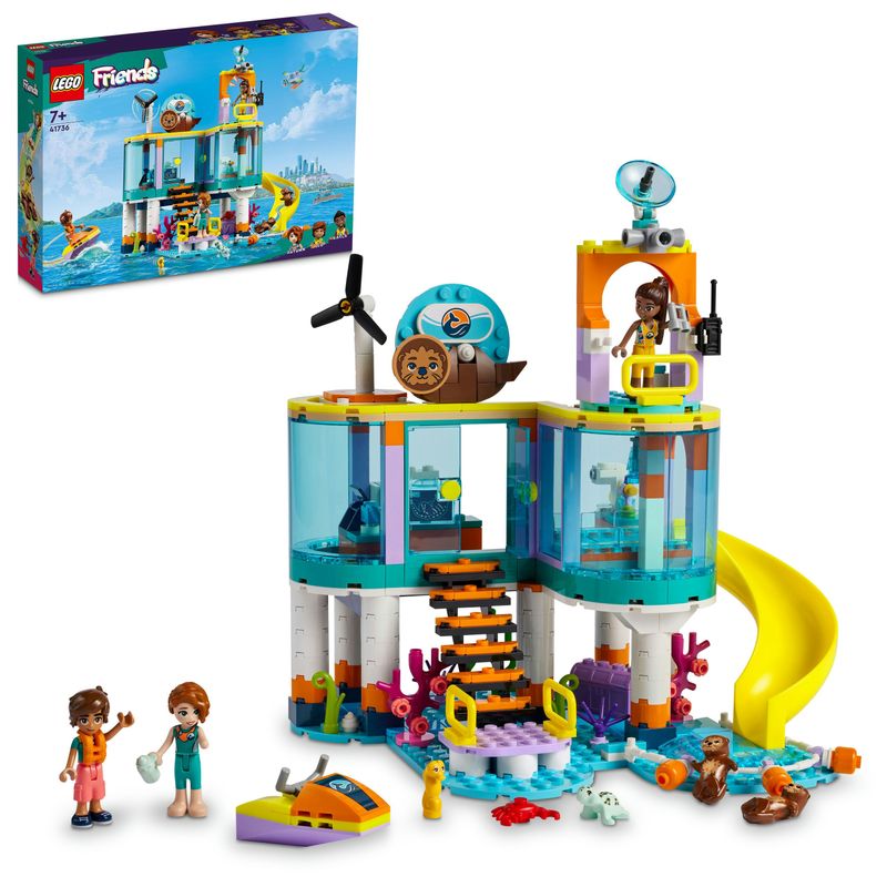 LEGO-Friends-41736-Centro-di-Soccorso-Marino-Set-Veterinario-Giocattolo-per-la-Cura-degli-Animali-Giochi-per-Bambini-7-