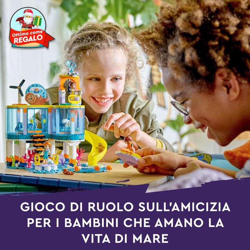 LEGO-Friends-41736-Centro-di-Soccorso-Marino-Set-Veterinario-Giocattolo-per-la-Cura-degli-Animali-Giochi-per-Bambini-7-