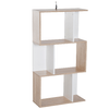 HOMCOM-Libreria-di-Design-Scaffale-Ufficio-Legno-Moderna-3-Ripiani-60---24---111-4cm