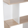 HOMCOM-Libreria-di-Design-Scaffale-Ufficio-Legno-Moderna-3-Ripiani-60---24---111-4cm